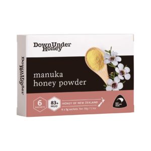 Manuka Honey Powder - Box of 6 x 5g tubes -  - DownUnder Honey